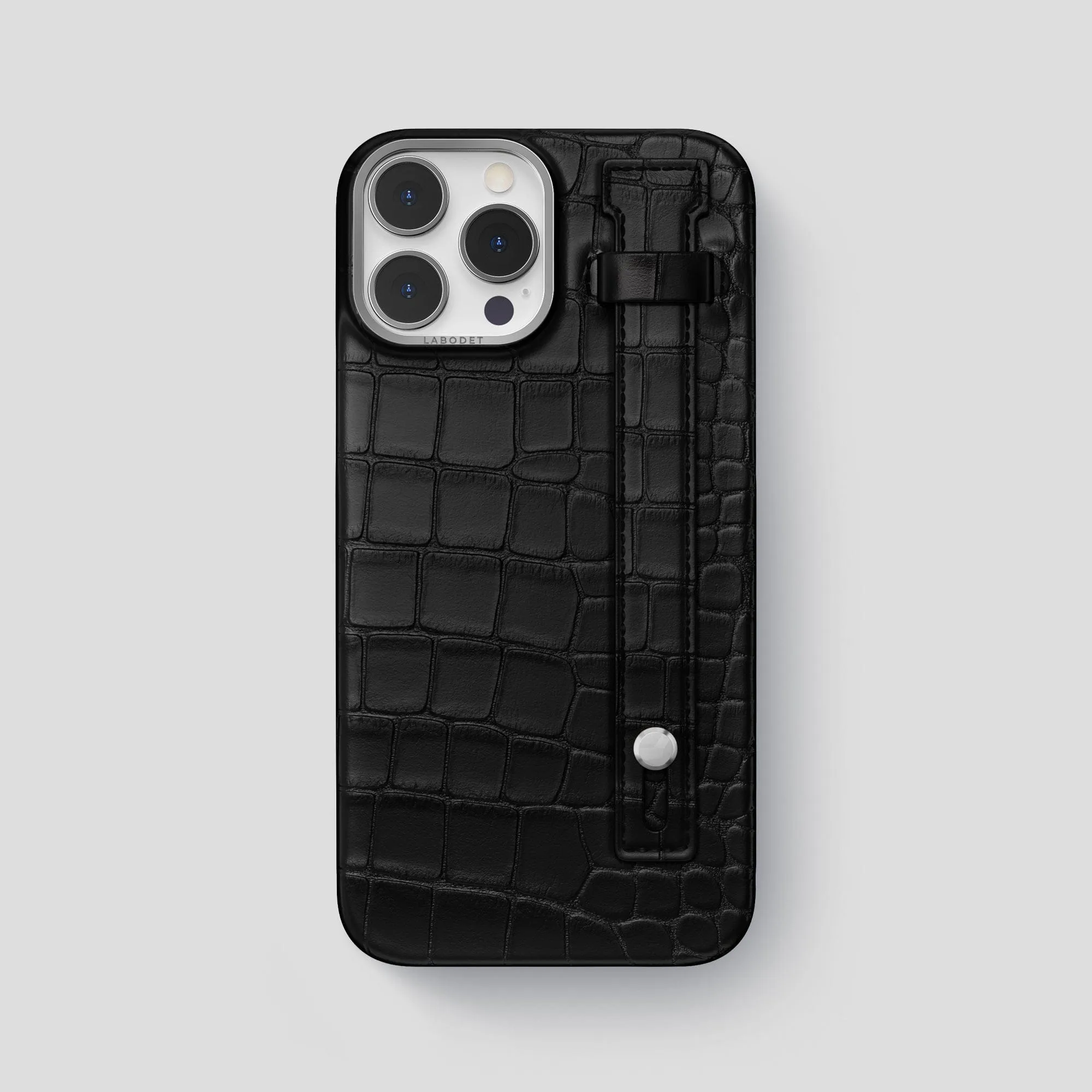Comfort Shield Premium Grip Hand Strap Case For iPhone 14 Pro Max In Alligator