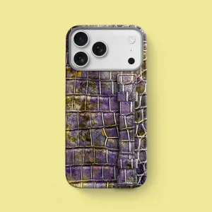 Handle Case 1/1 Fluorite For iPhone 17 Pro Max In Alligator Modern Texture Build