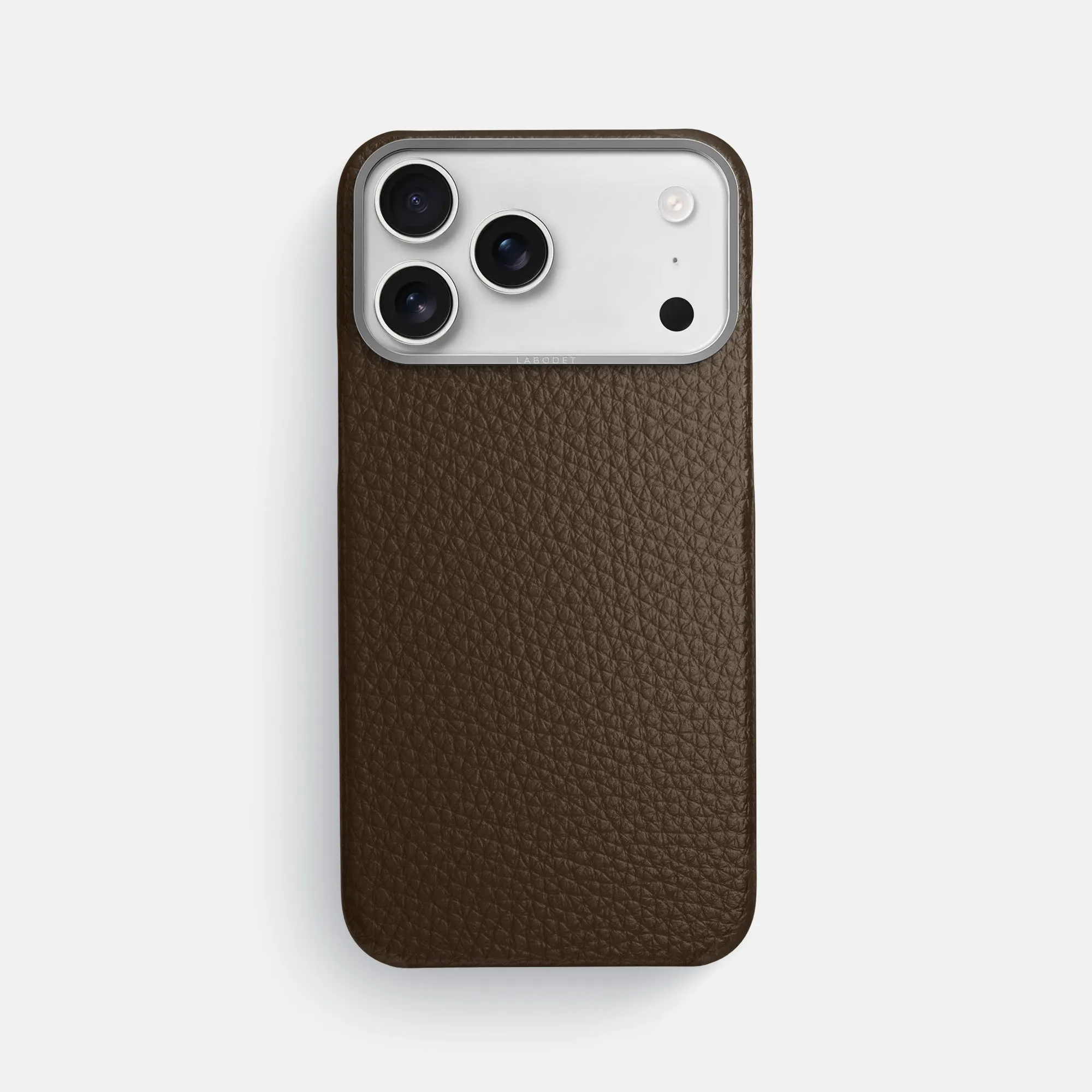 Classic Case For iPhone 17 Pro Max In Calf Polished Texture Design