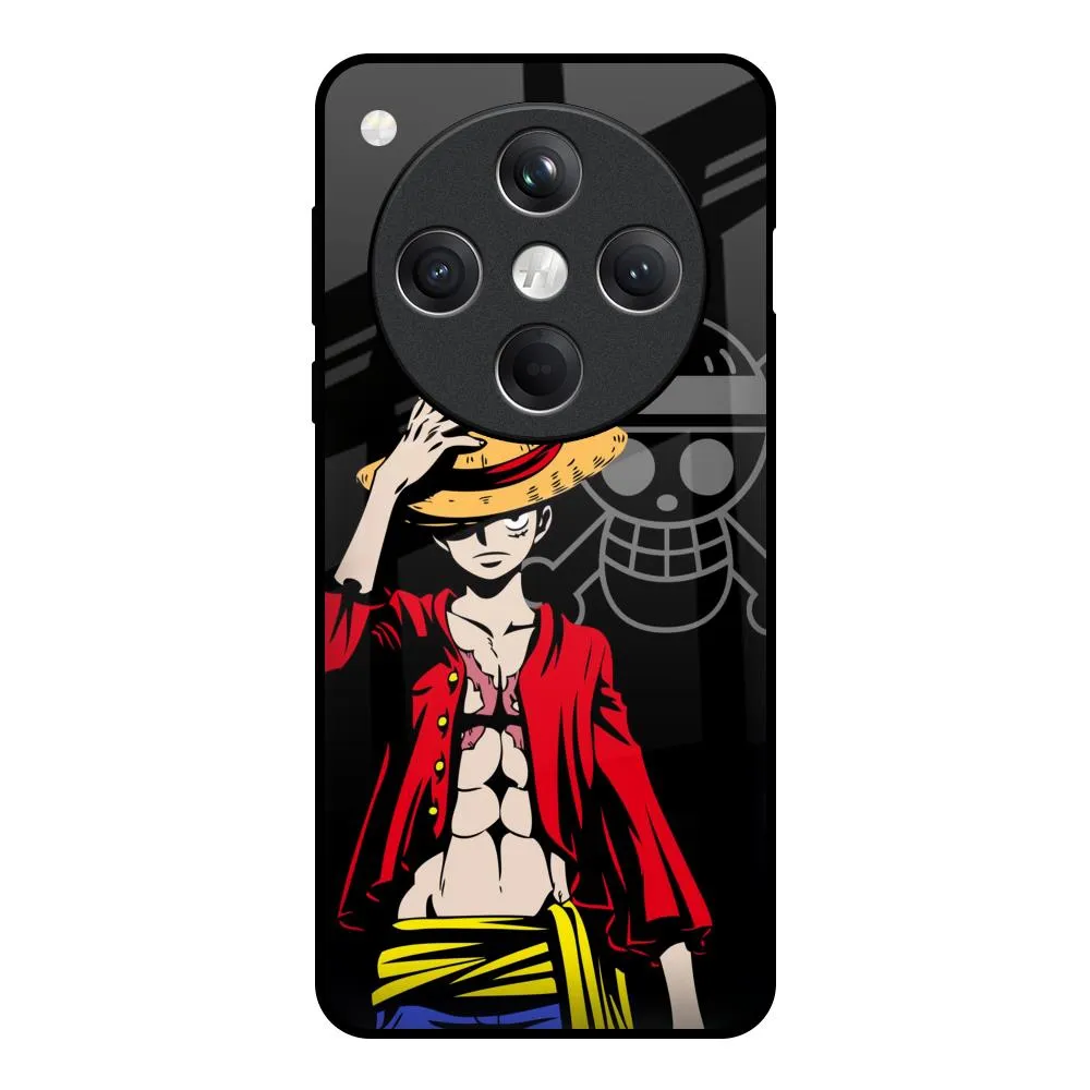 Hat Crew Glass Case for Oppo Find X8 5G Soft Cushion