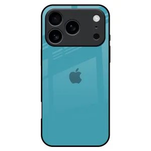Oceanic Turquiose Glass Case for iPhone 17 Pro Max Compact Grip