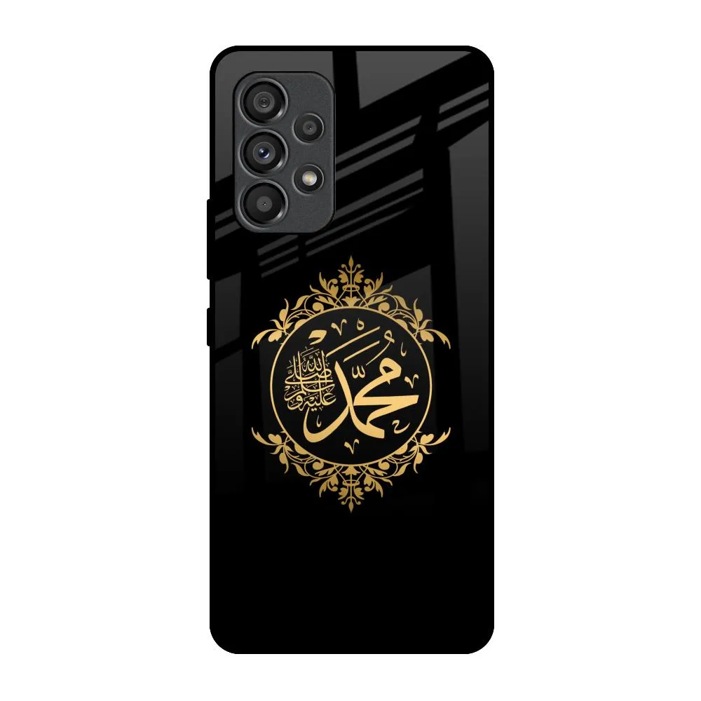 Personal Style Islamic Calligraphy Glass Case for Samsung Galaxy A53 5G