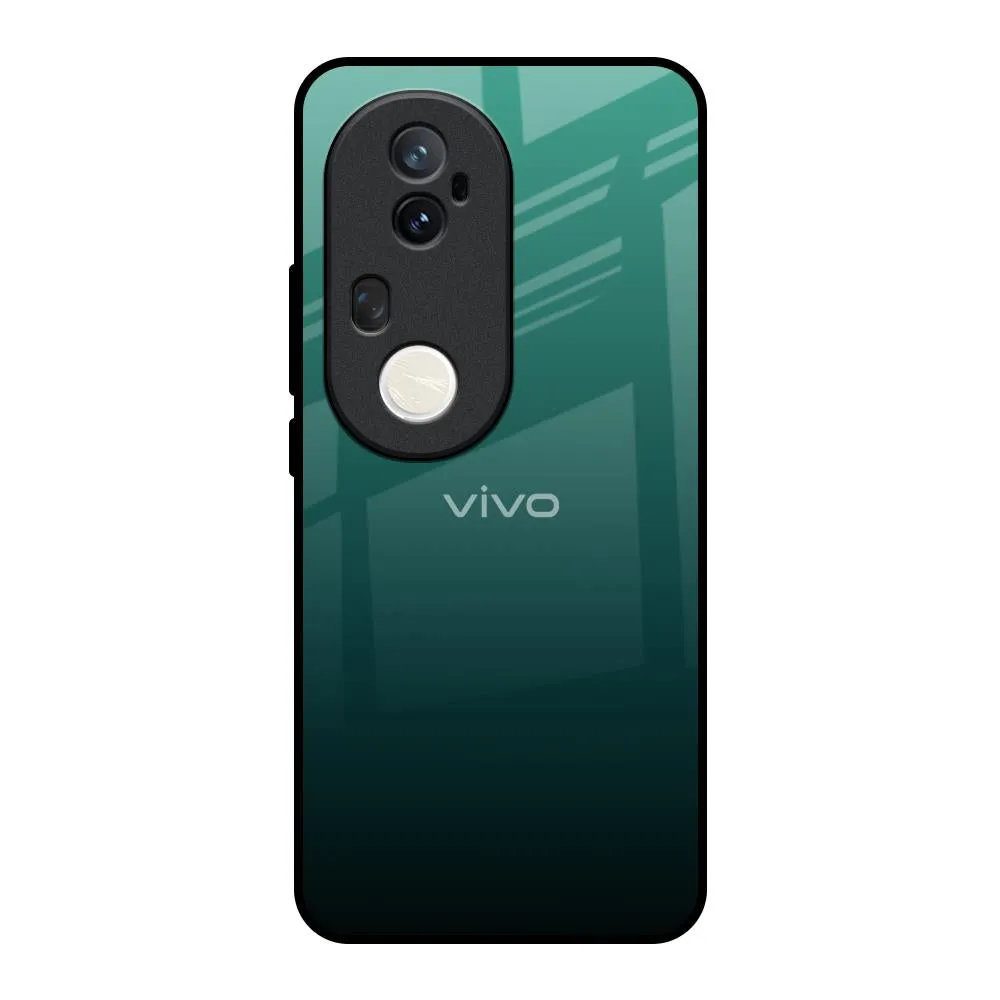 Palm Green Glass Case For Vivo T4 Ultra 5G Light Protection Matte Texture