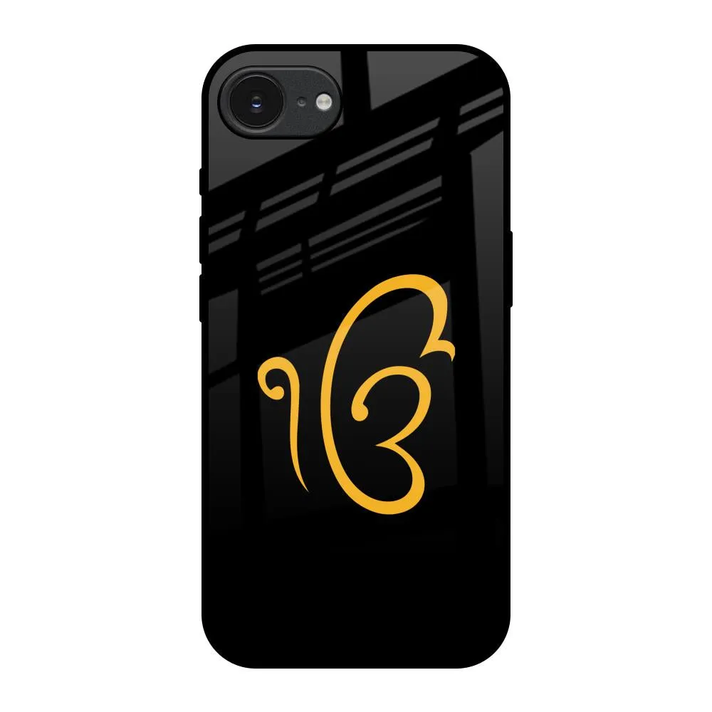 Modern Form Printed Graphic Luxury Fashion Initial Glass Case for Apple iPhone 16e