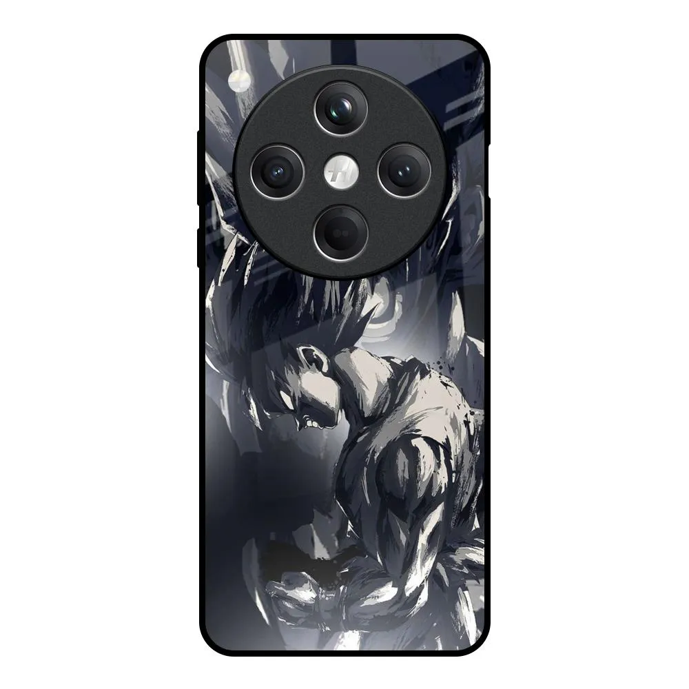 Sketch Art DB Glass Case for Oppo Find X8 5G Elegant Layer Texture Printed Artwork