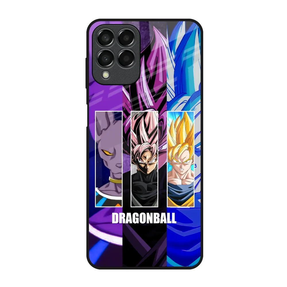 DGBZ Glass Case for Samsung Galaxy M53 5G Dual Layer