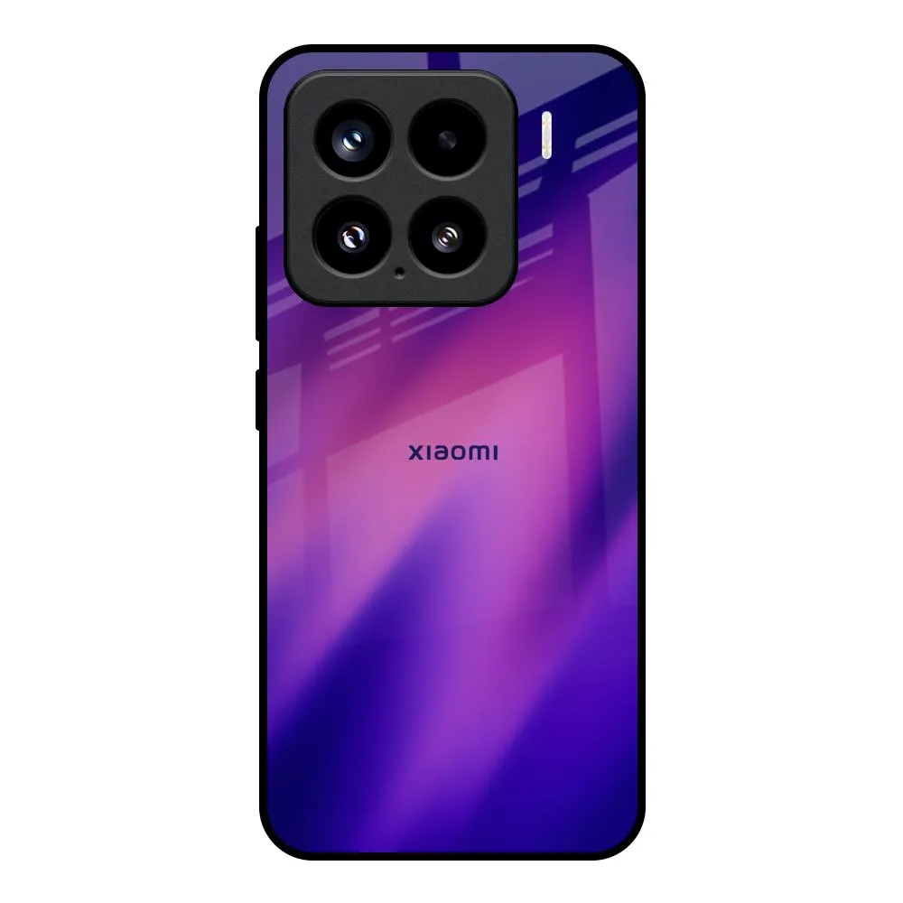 Durable Build Quality Comfort Edge Texture Pink Thunder Glass Case for Mi 15 5G