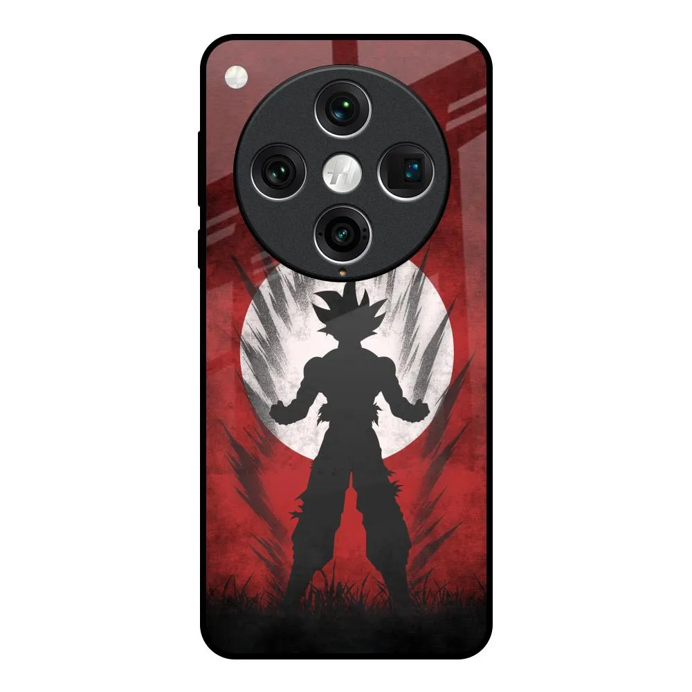 Japanese Animated Glass Case for Oppo Find x8 Pro Anti Slip Lightweight Shell