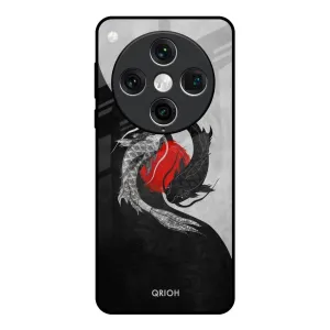 Japanese Art Glass Case for Oppo Find x8 Pro Soft Edge Detail Hard Plastic
