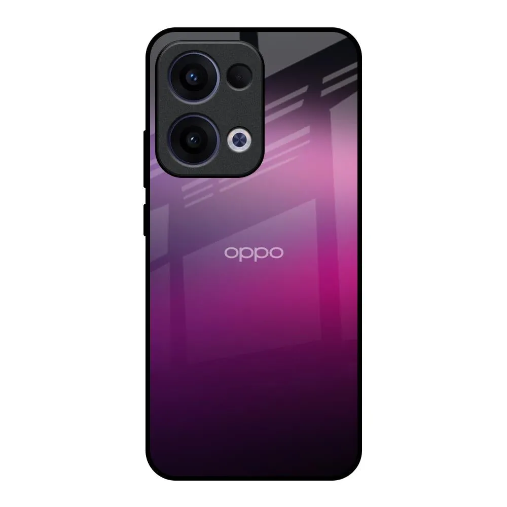Durable Build Texture Knight Pink Glass Case for Oppo Reno13 5G