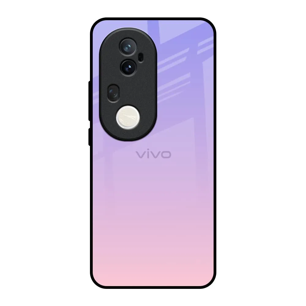 Lavender Gradient Glass Case for Vivo T4 Ultra 5G Everyday Style