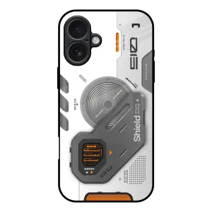 Refined Craftsmanship Liberty Cyber Glass Case for iPhone 17