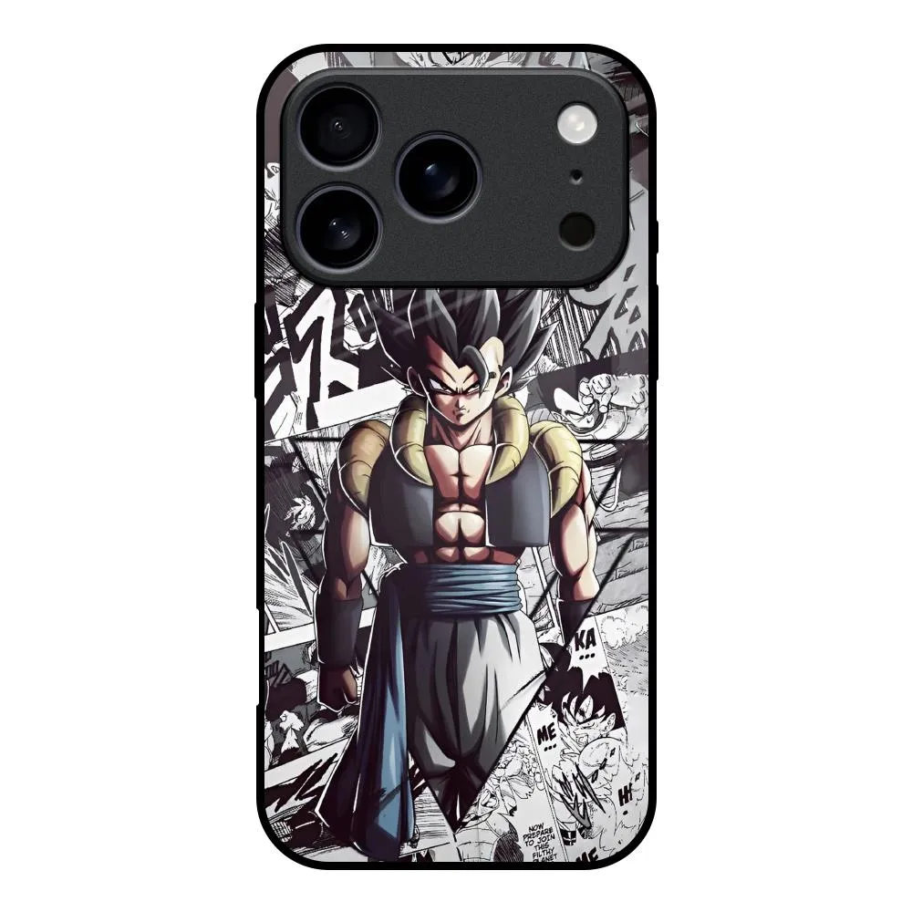 Premium Edge Design Dragon Anime Art Glass Case for iPhone 17 Pro