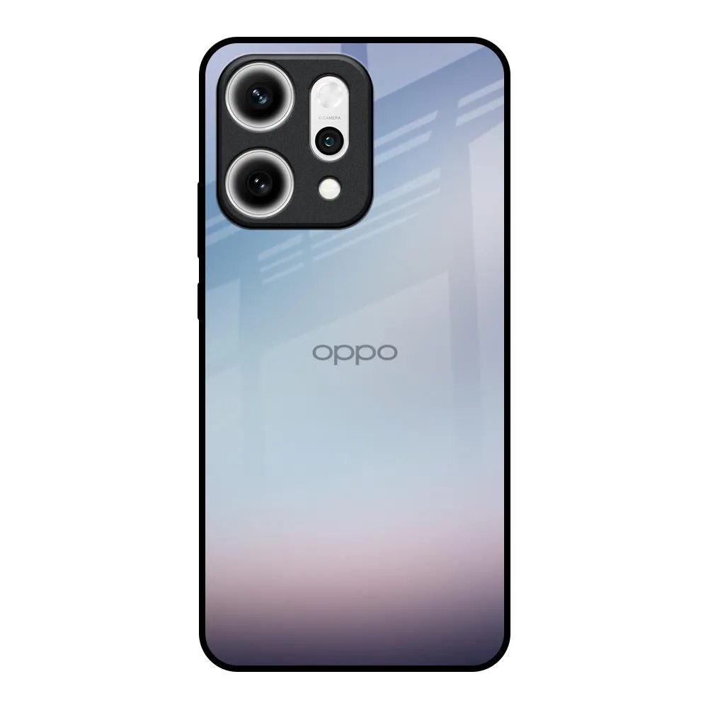 Vibrant Colors Light Sky Texture Glass Case for Oppo Reno14 5G