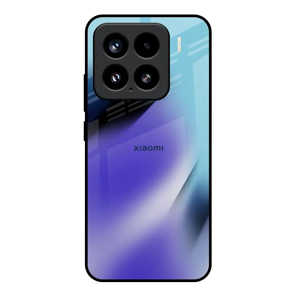 Mystical Gradient Glass Case for Mi 15 5G Durable Build Texture
