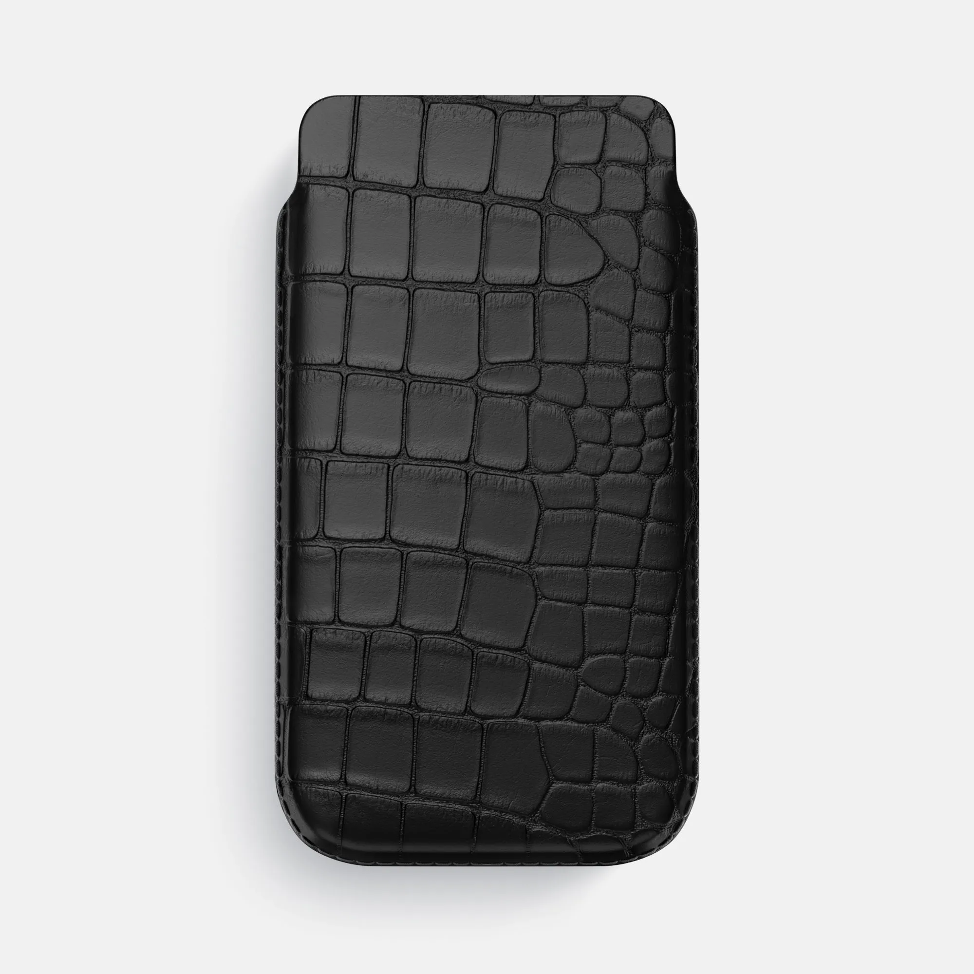 Pouch Case For iPhone 17 Pro Max In Alligator Lightweight Frame Modern Grip