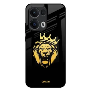 Lion The King Glass Case for Oppo Reno13 Pro 5G Matte Protection