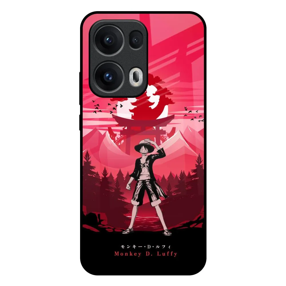 Simple Texture Lost In Forest Glass Case for Oppo Reno13 Pro 5G