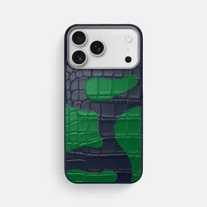 Heat resistant Camouflage Case For iPhone 17 Pro Max In Alligator