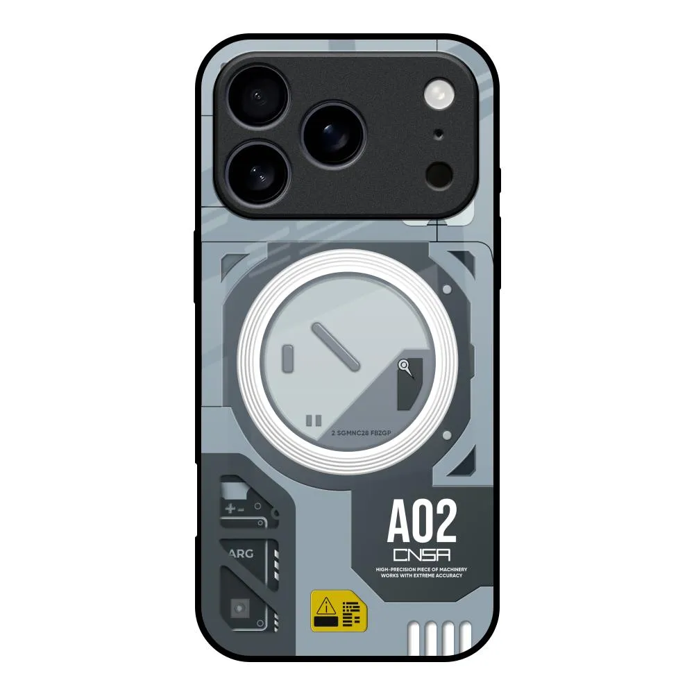 Durable Shape Modern Technology Glass Case for iPhone 17 Pro