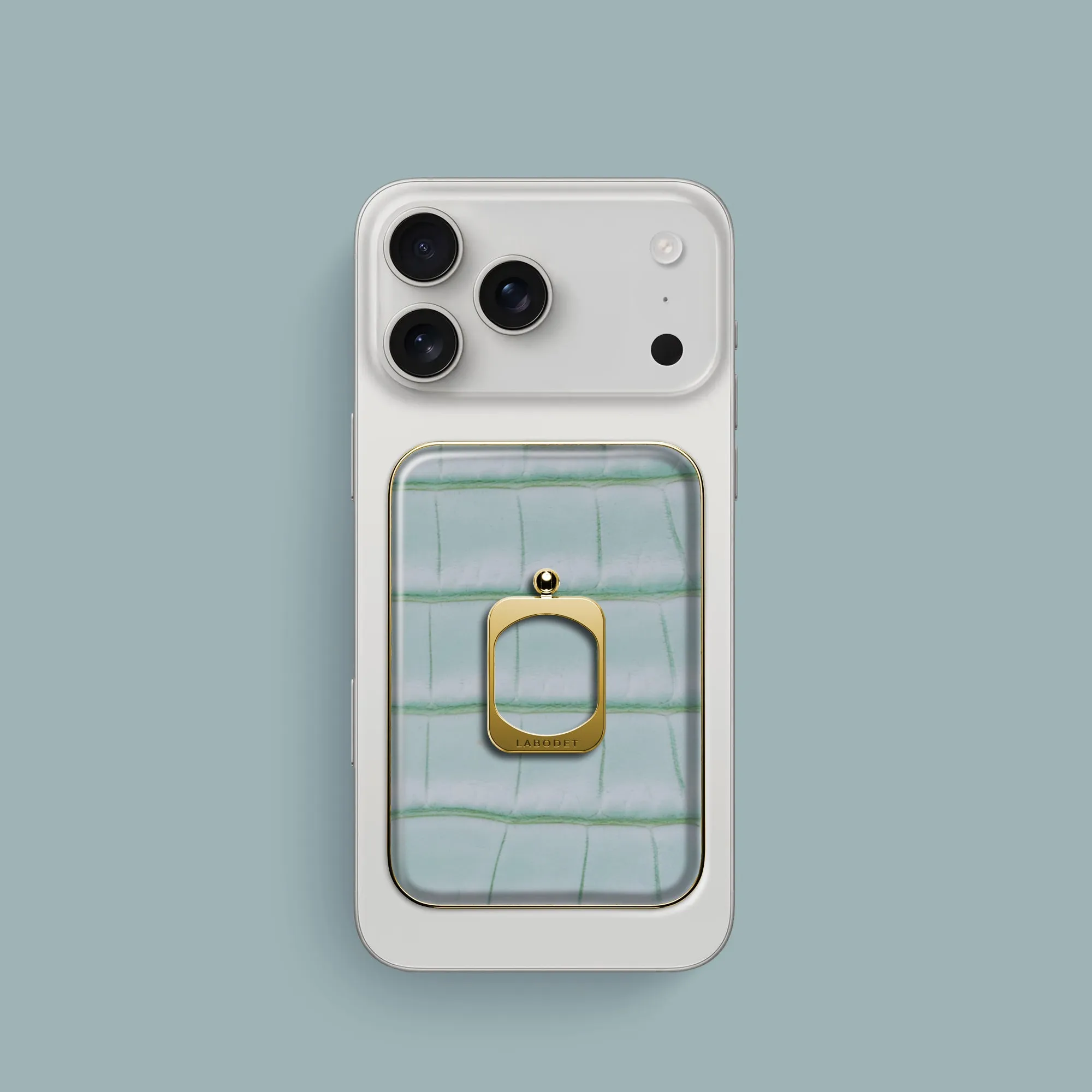 MagSafe Ring Mint Gum For iPhone 17 Pro In Alligator Grip Layer Hand Friendly