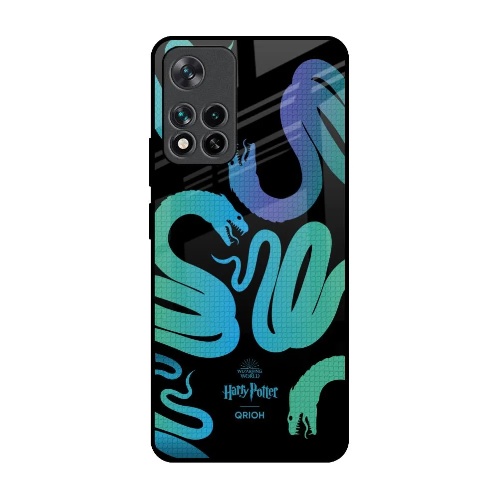 Protective Pattern Basilisk Glass Case for Mi 11i