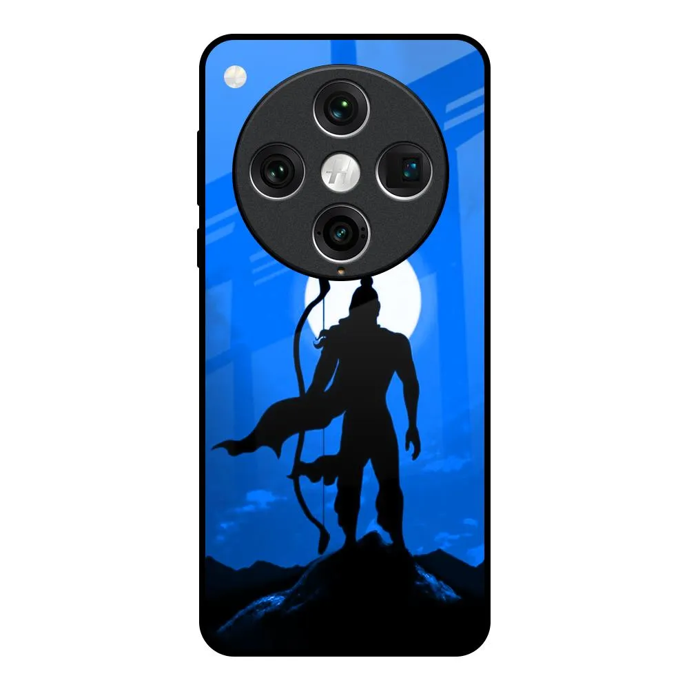 Matte Look Design God Glass Case for Oppo Find x8 Pro