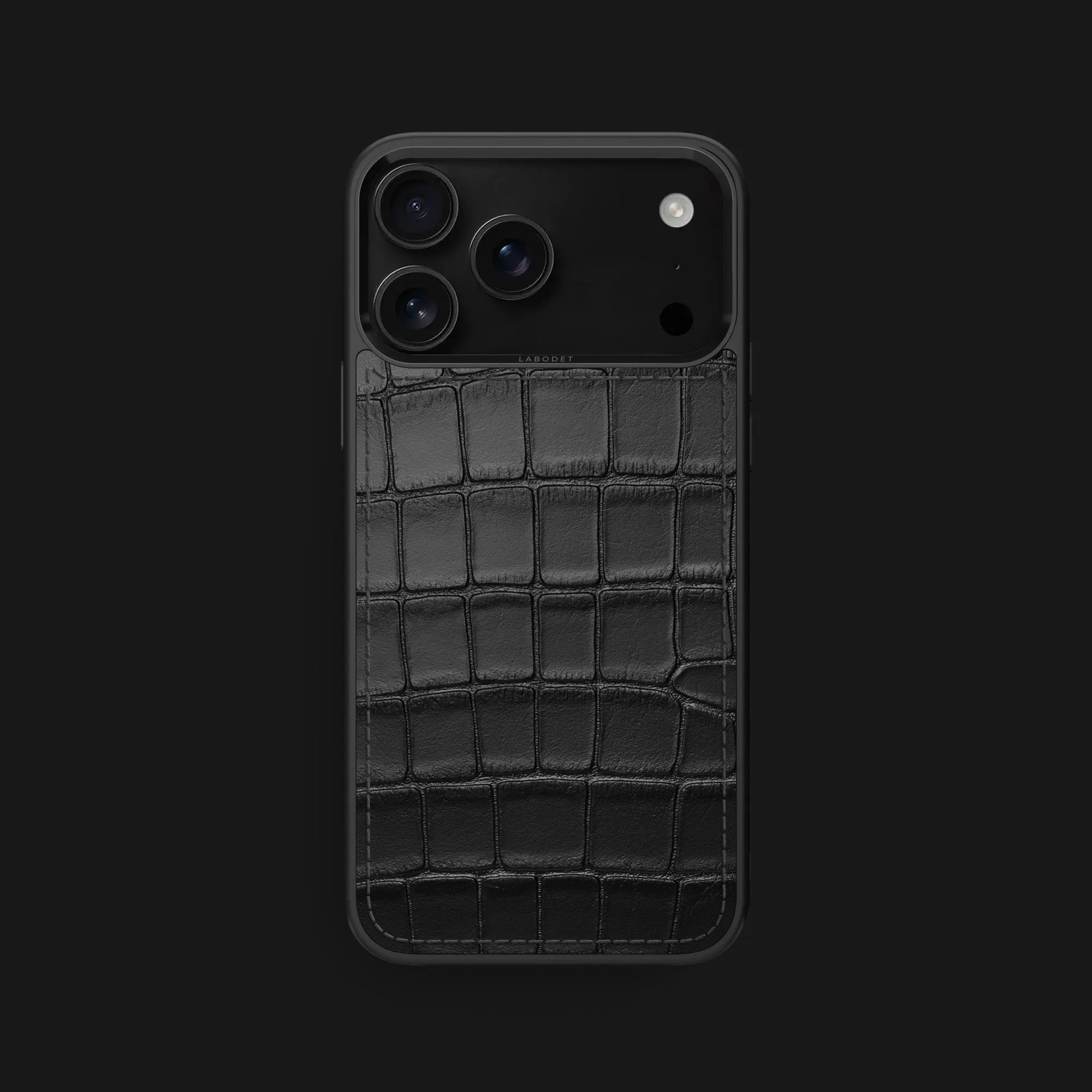 Sport Case Edition Black For iPhone 17 Pro Max In Alligator Durable Design Texture