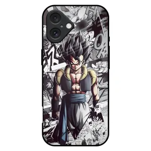 Premium Finish Dragon Anime Art Glass Case for iPhone 16 Plus
