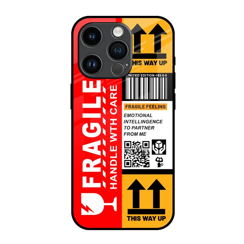 Compact Shell Rugged Protection Handle With Care Glass Case for iPhone 14 Pro