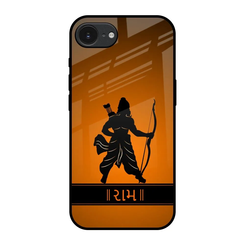 Halo Rama Glass Case for Apple iPhone 16e Hand Feel Shockproof Frame