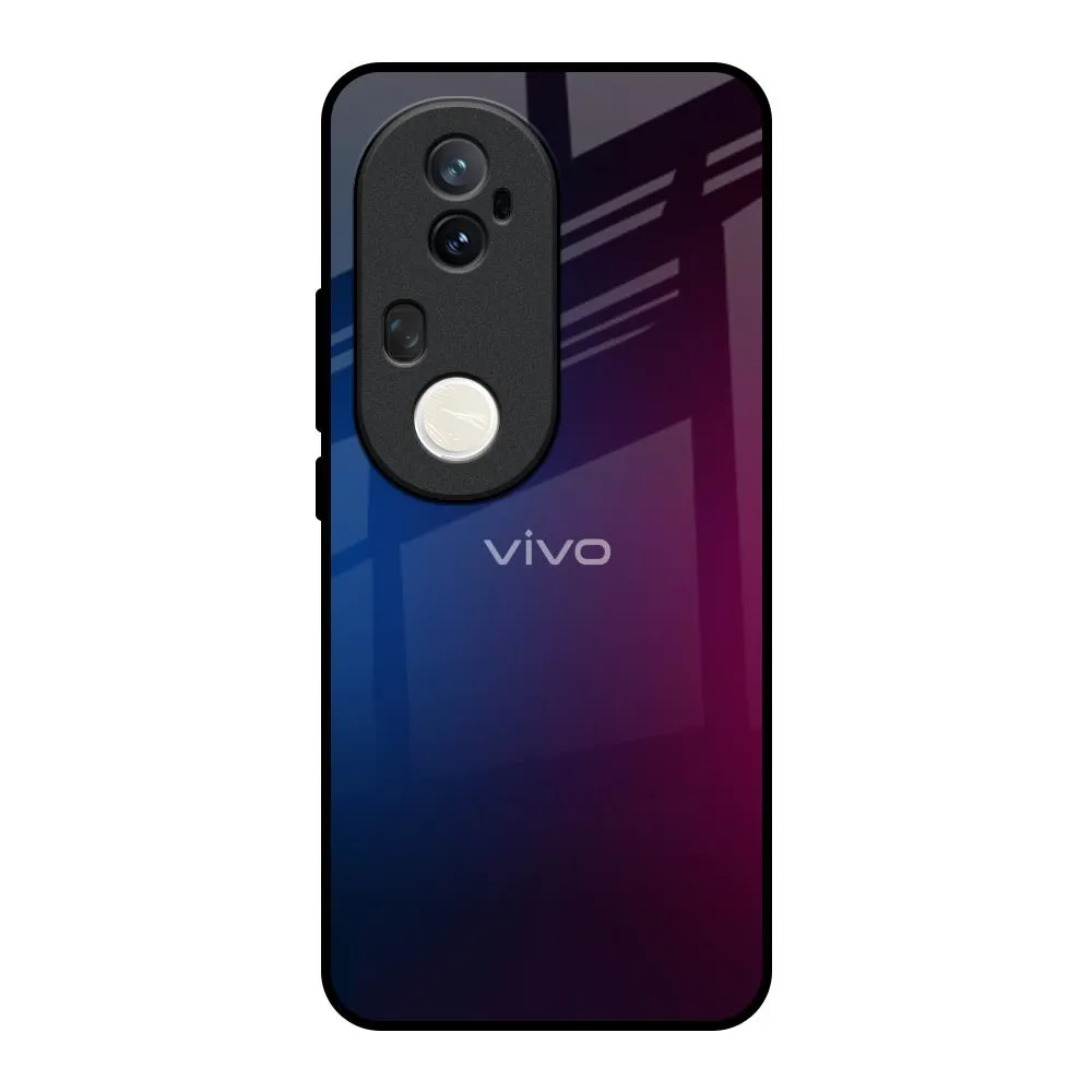Mix Gradient Shade Glass Case For Vivo T4 Ultra 5G Vivid Detail Texture