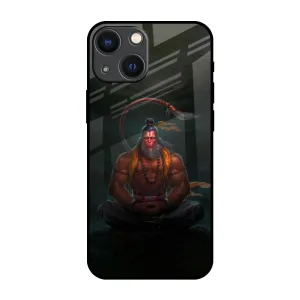 Lord Hanuman Animated Glass Case for iPhone 14 Plus Refined Edge