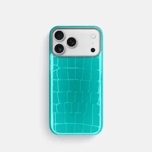 Classic Case For iPhone 17 Pro In Shiny Alligator Light Edge