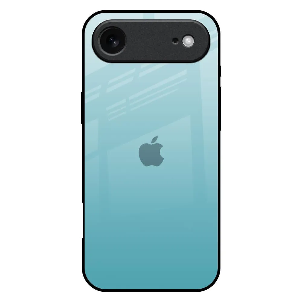 Arctic Blue Glass Case For iPhone 17 Air Ultra light Light Shield