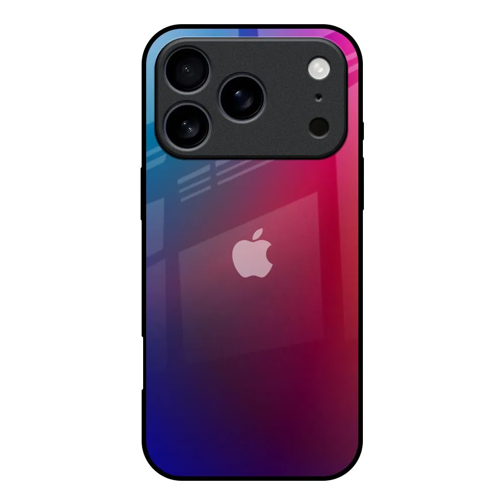 Magical Color Shade Glass Case for iPhone 17 Pro Sleek Build