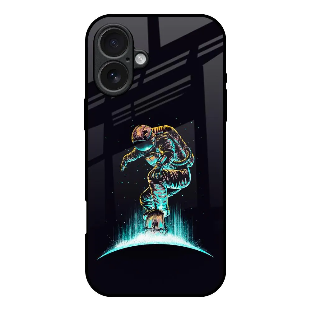 Star Ride Glass Case for iPhone 17 Subtle Touch Printed Artwork