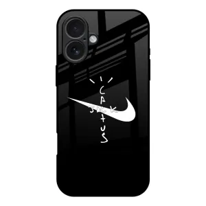 Jack Cactus Glass Case for iPhone 17 Stylish Finish