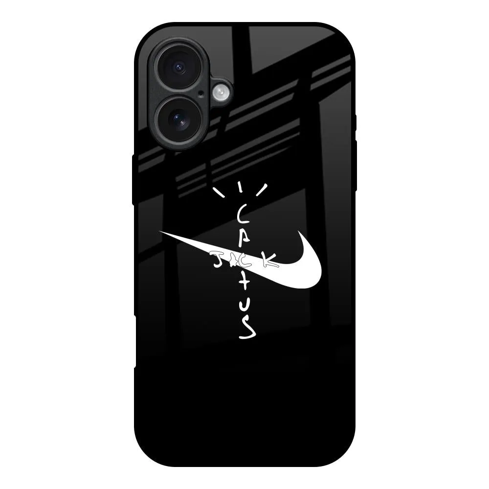 Jack Cactus Glass Case for iPhone 17 Stylish Finish