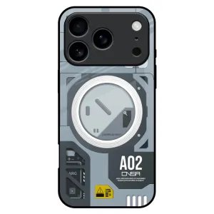 Ergonomic grip Modern Technology Glass Case for iPhone 17 Pro Max