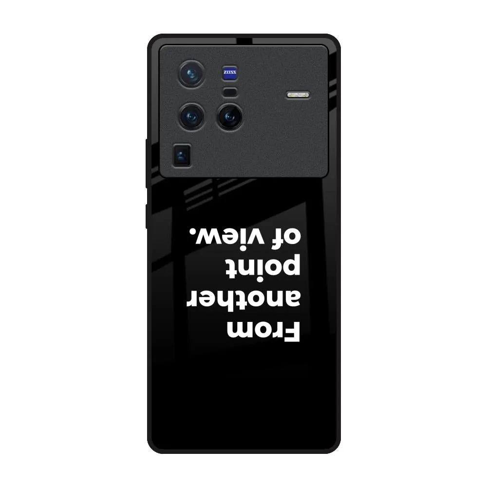 Motivation Glass Case for Vivo X80 Pro 5G Affordable option