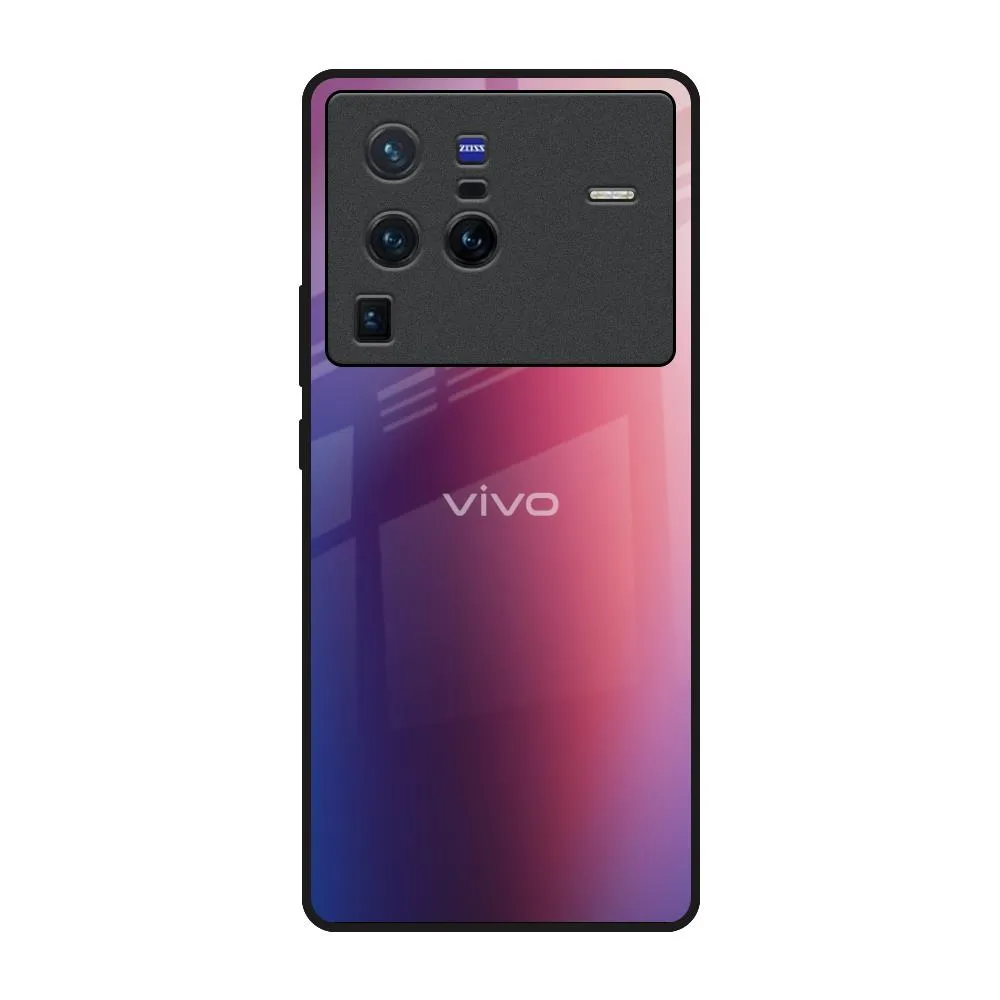 Multi Shaded Gradient Glass Case for Vivo X80 Pro 5G Soft Edge Look