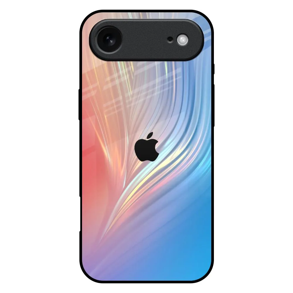 Drop Protection Mystic Aurora Glass Case for iPhone 17 Air