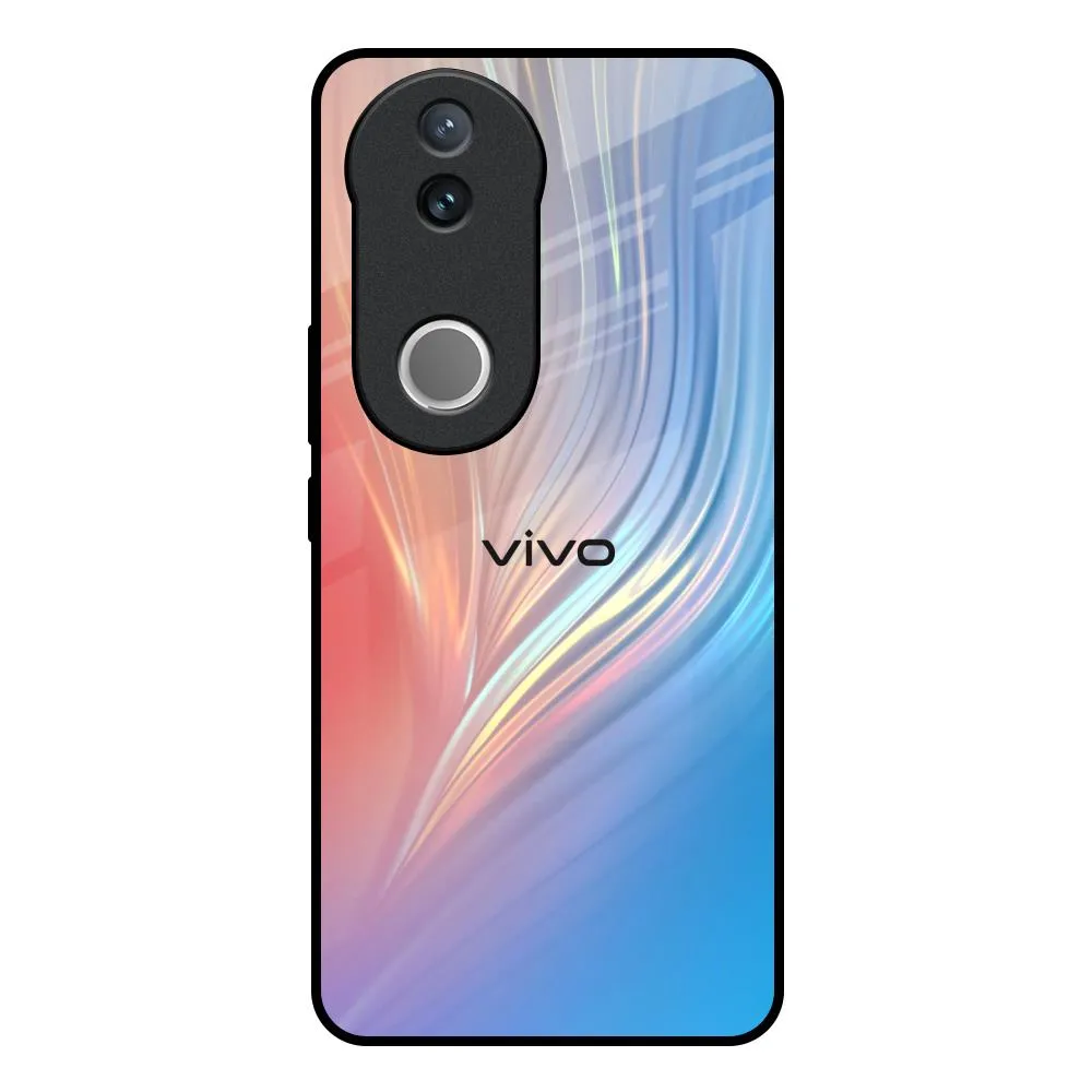 metal frame Non Slip Surface Mystic Aurora Glass Case for IQOO Z10R 5G