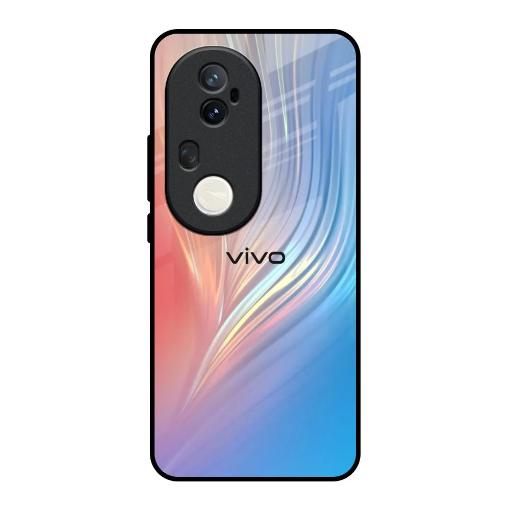 Grip Control Mystic Aurora Glass Case for Vivo T4 Ultra 5G