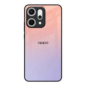 Refined Finish Clear Surface Dawn Gradient Glass Case for Oppo Reno14 5G