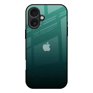 Palm Green Glass Case For iPhone 17 Matte Texture Premium Style