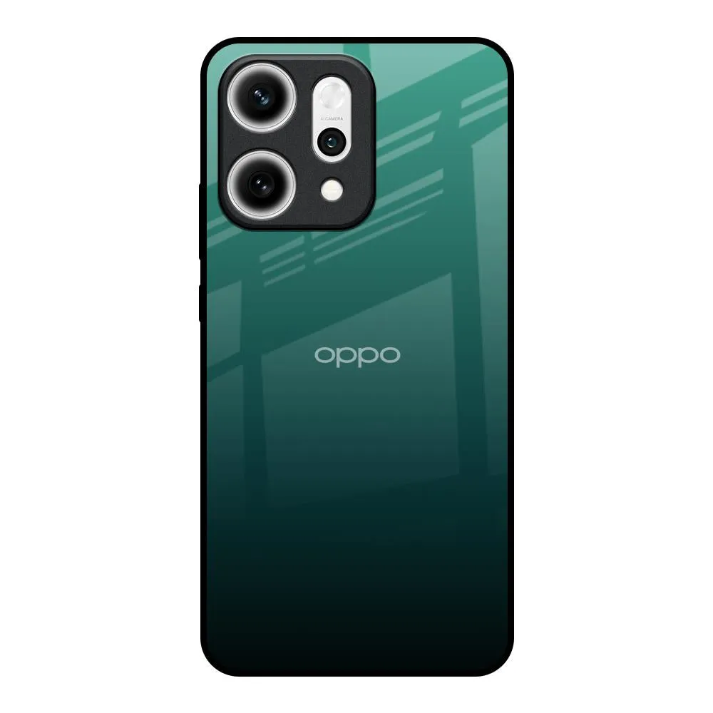 Palm Green Glass Case For Oppo Reno14 5G Ergonomic Feel Fashion Forward