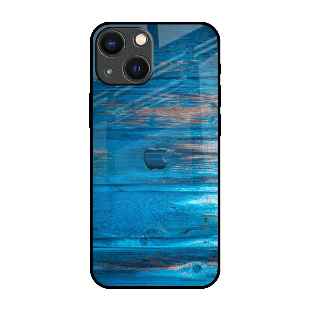 Shock Proof Urban Texture Patina Finish Glass case for iPhone 14 Plus