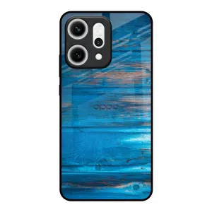 Minimal Pattern Texture Slim Profile Patina Finish Glass case for Oppo Reno14 5G